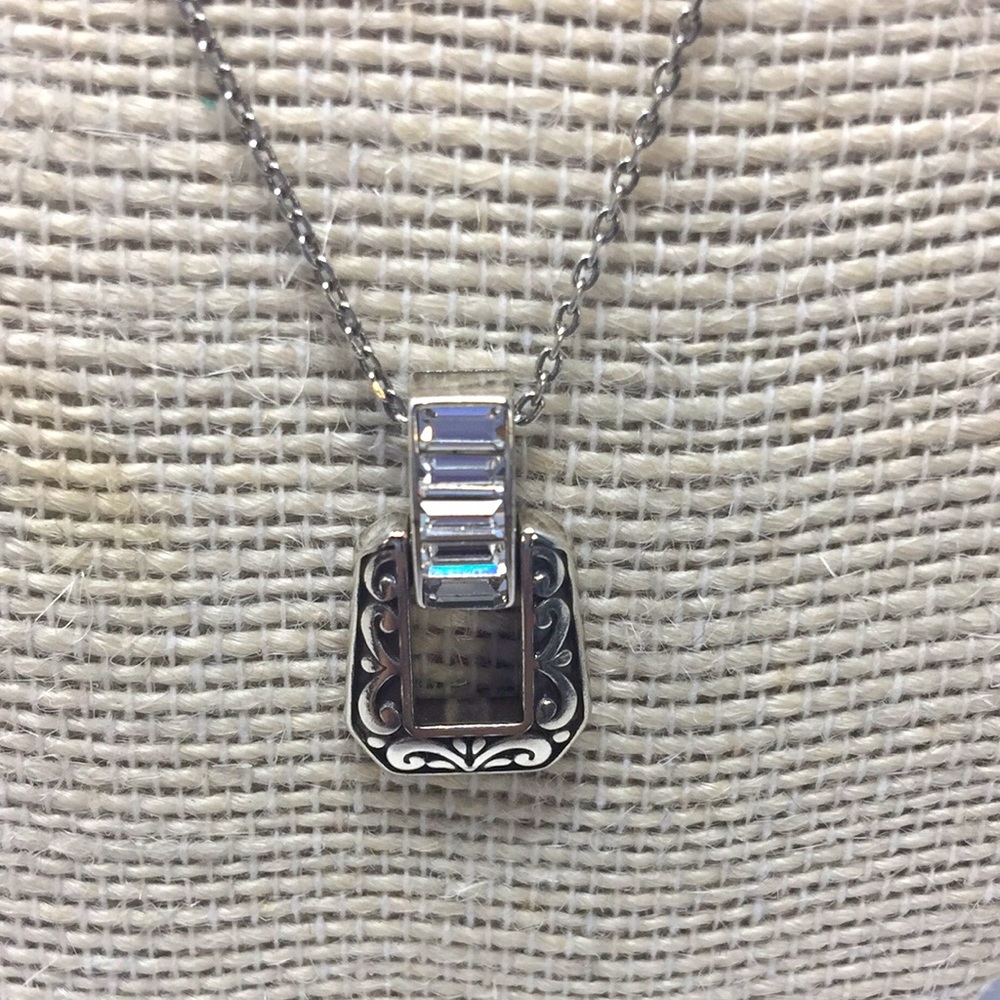 Brighton necklace La Scala hinged pendant on chain